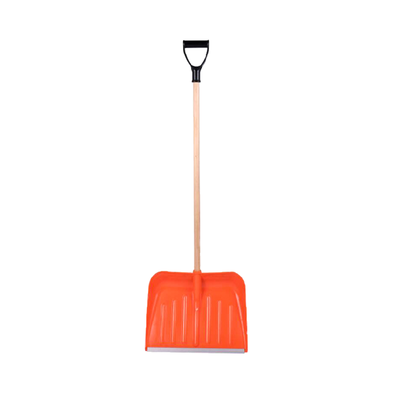 Small Lightweight Snow Shovel With D-Handle For Driveway Snow Removal