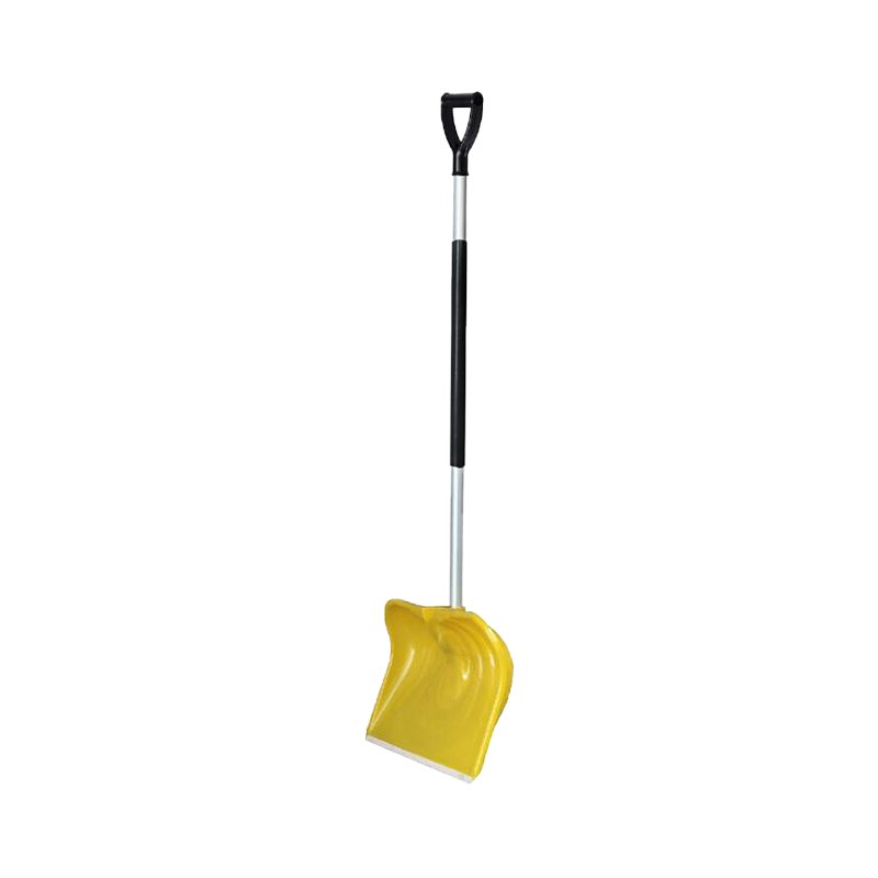 Yellow Aluminum Tube Lightweight Snow Shovel Can Be Used For Garden