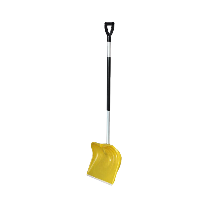 Yellow Aluminum Tube Lightweight Snow Shovel Can Be Used For Garden