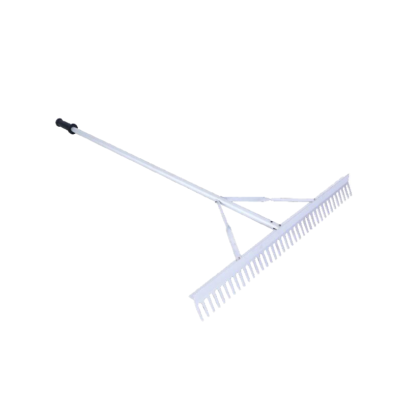 37 Tooth Aluminum Lake Landscape Rake Heavy Duty Weed Rake